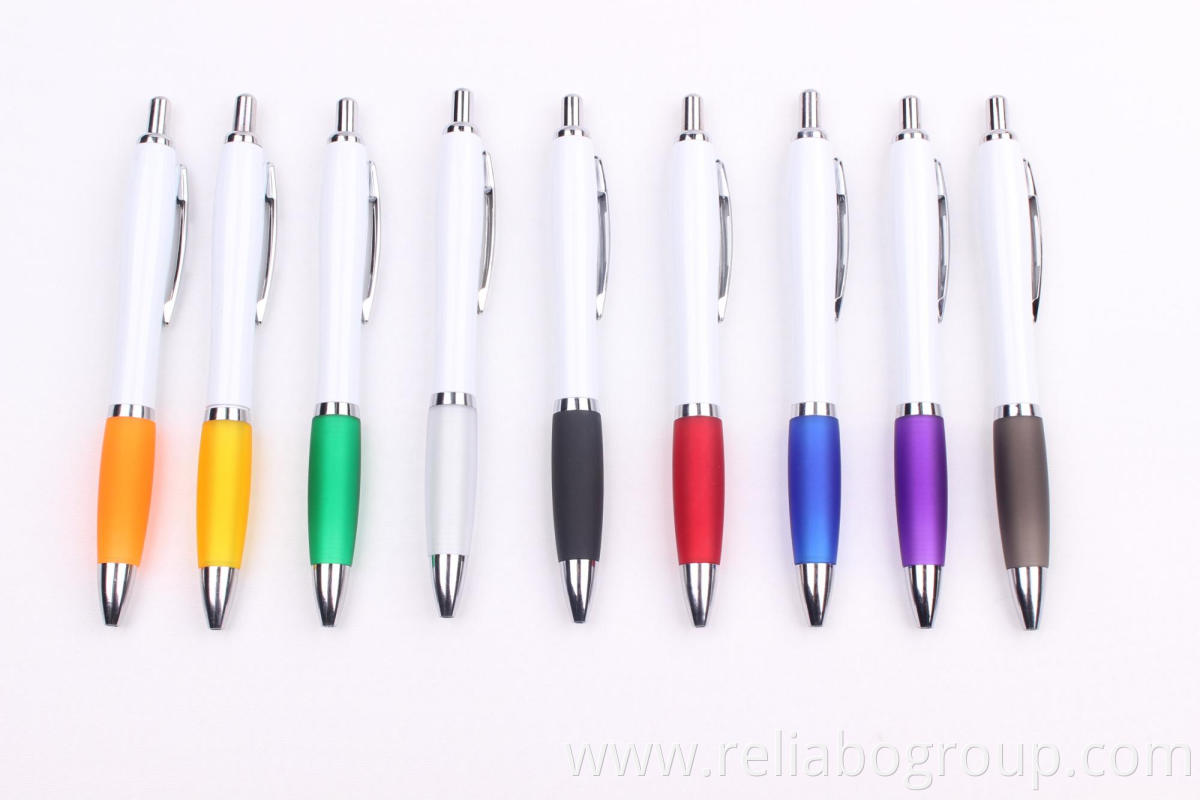 Reliabo School Supplies Cheap Ball Pen Price Promotional Plastic Ballpoint Pen With Logo